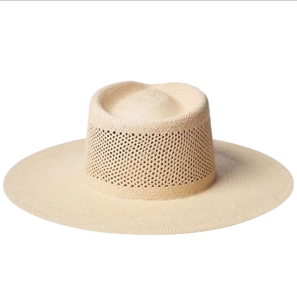 BRIXTON
JO PANAMA STRAW
RANCHER HAT Color: Catalina Sand size S like new - Picture 4 of 16